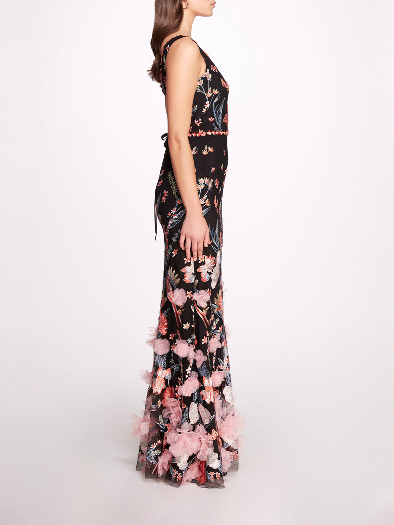 Marchesa BUTTERFLY MURMURING GOWN outlook