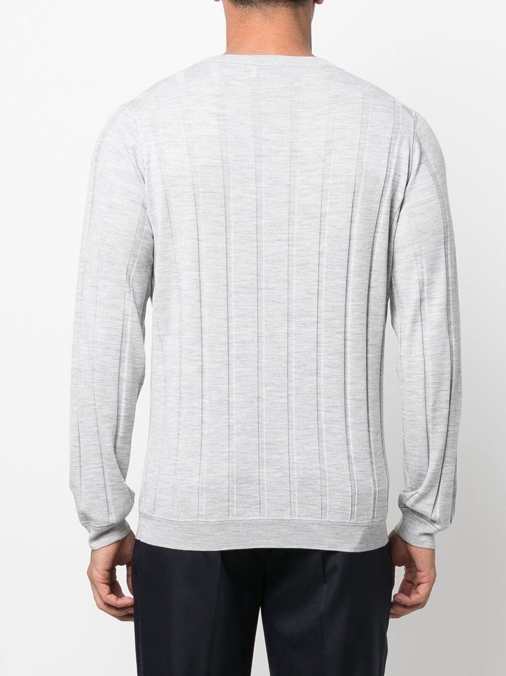 ribbed-knit cashmere jumper - 4