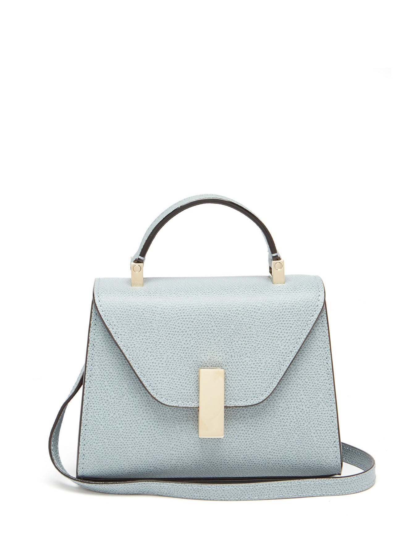 Iside mini grained-leather bag - 1