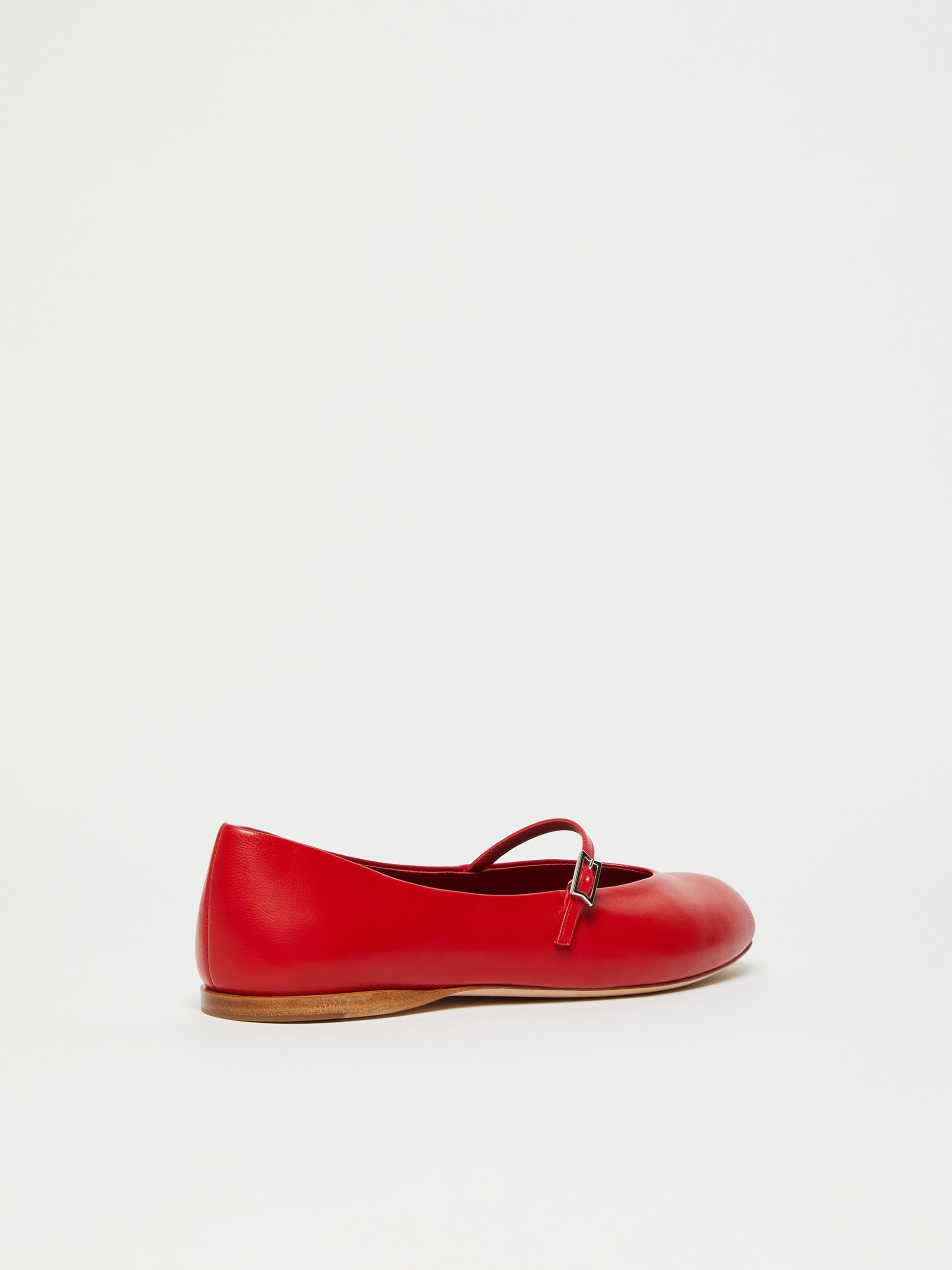 MMBALLET Nappa leather ballet flats - 3