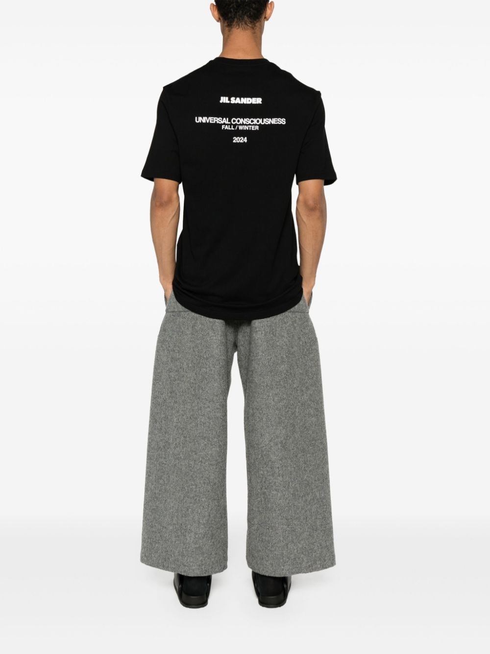 logo-print cotton T-shirt - 2
