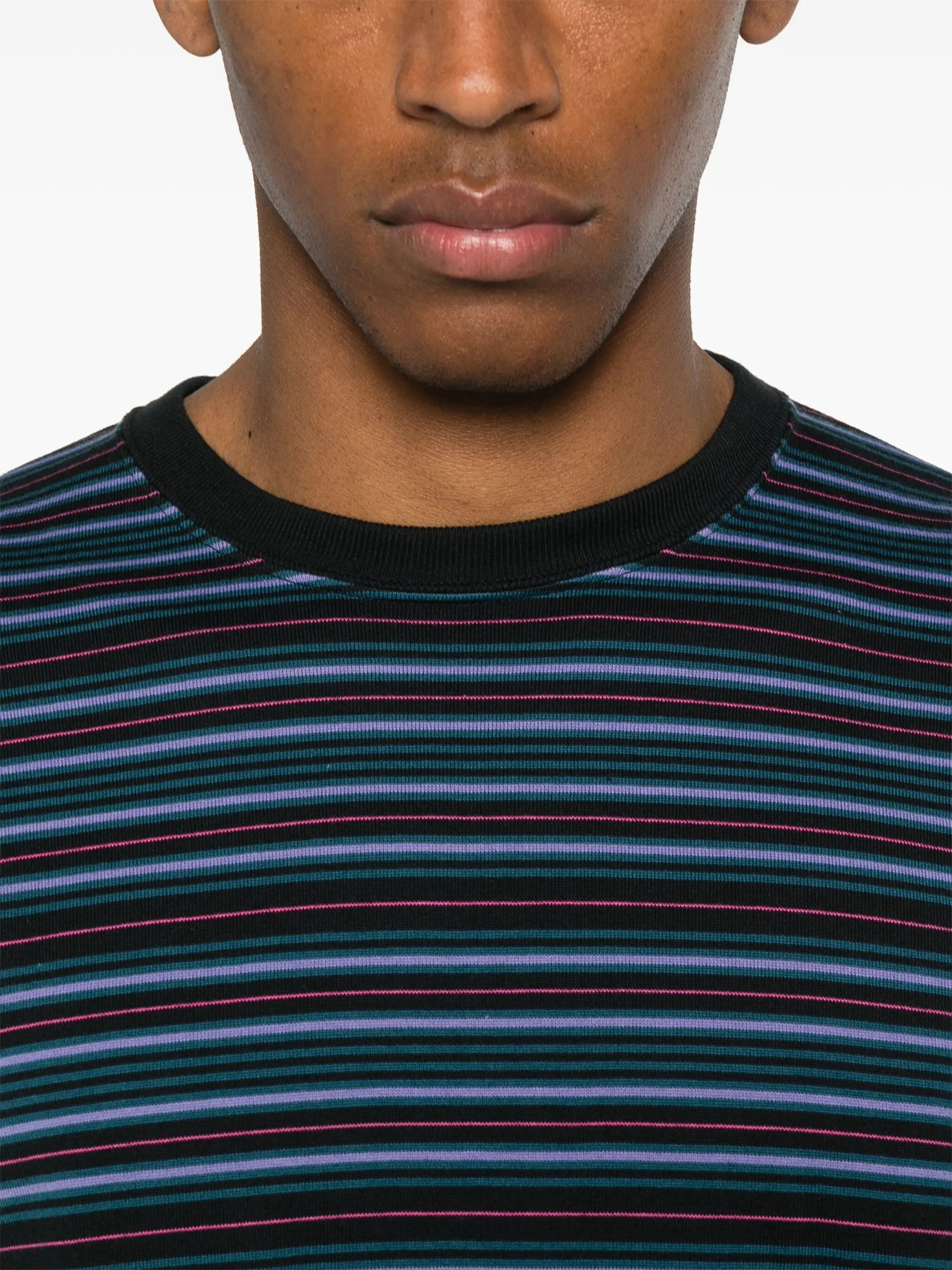striped T-shirt - 5