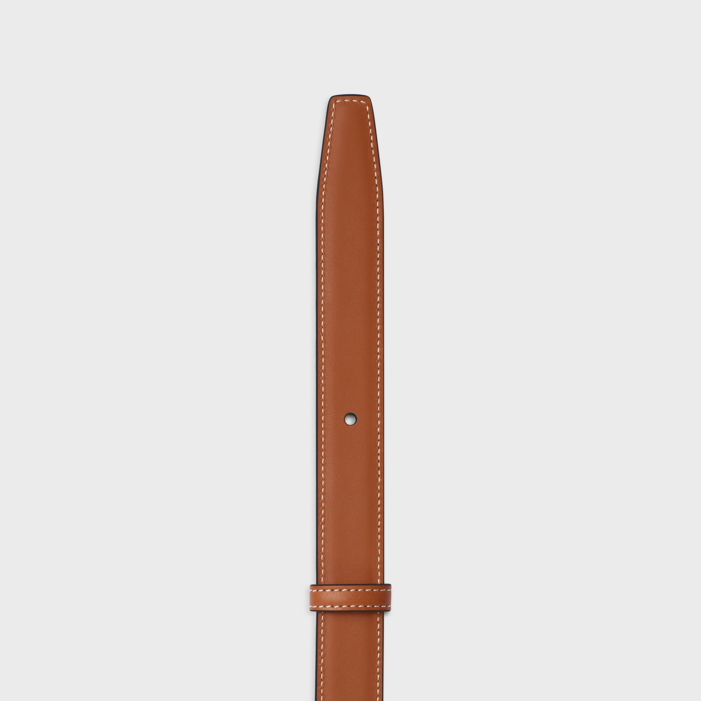 Reversible Strap 25MM IN TAURILLON AND NATURAL CALFSKIN - 6