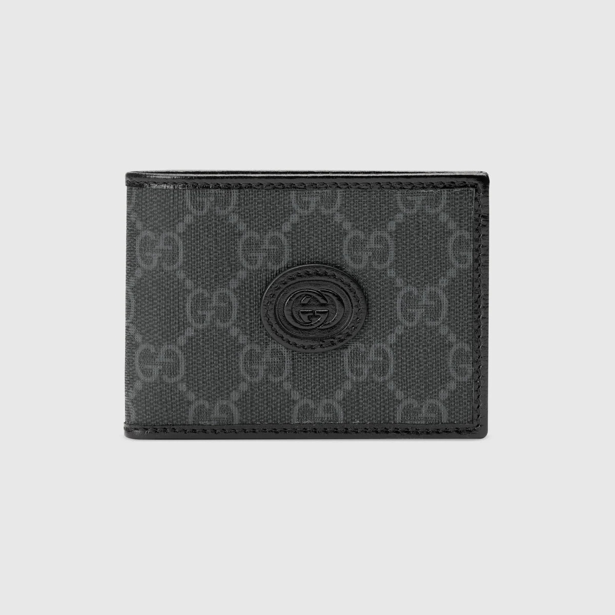 Mini wallet with Interlocking G - 1