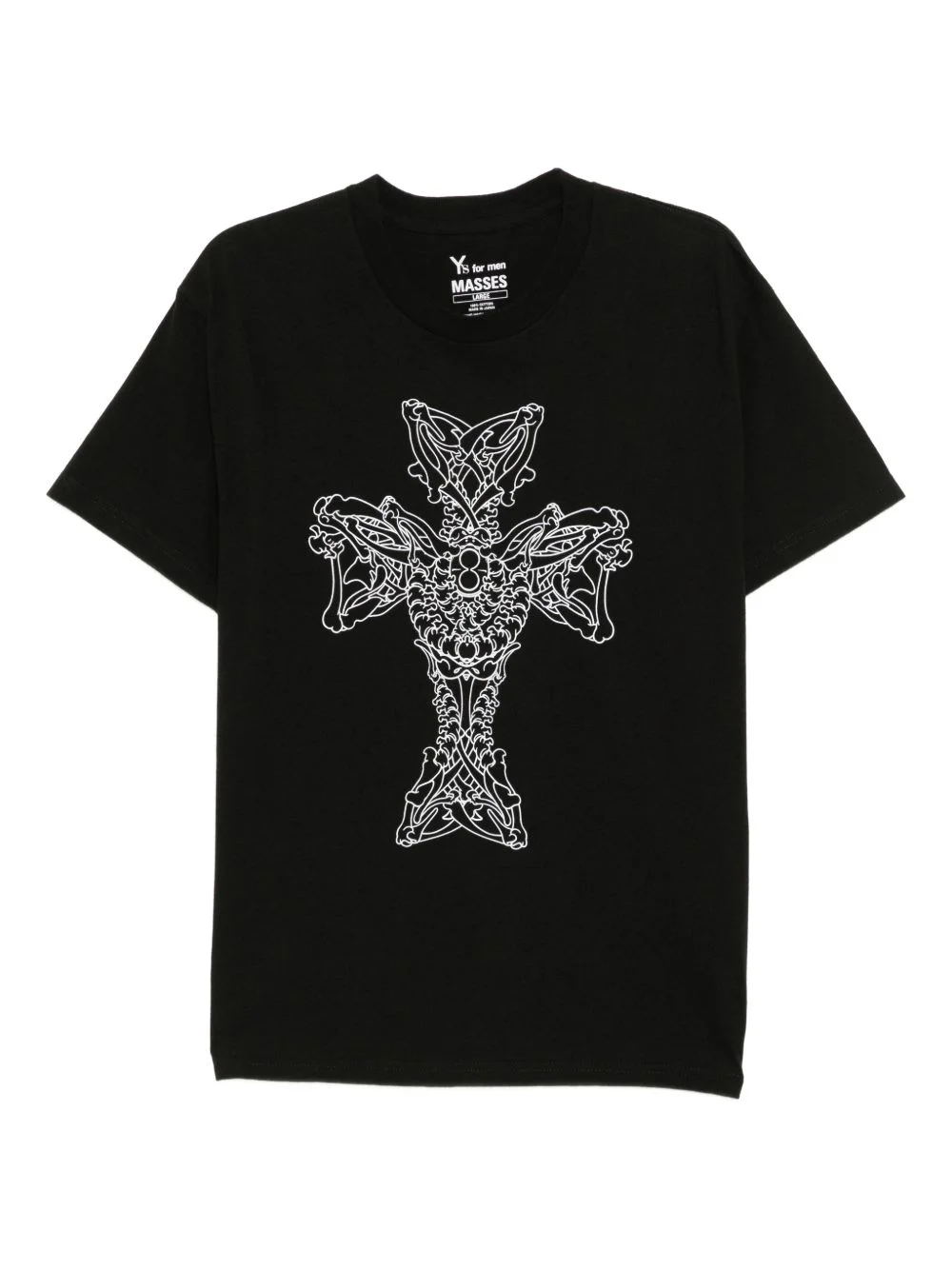 Y's for men × MASSES cotton printed T-shirt - 1
