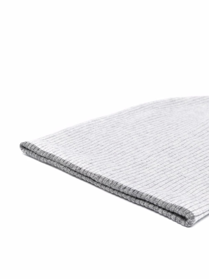 Brunello Cucinelli rib-knit cashmere beanie outlook