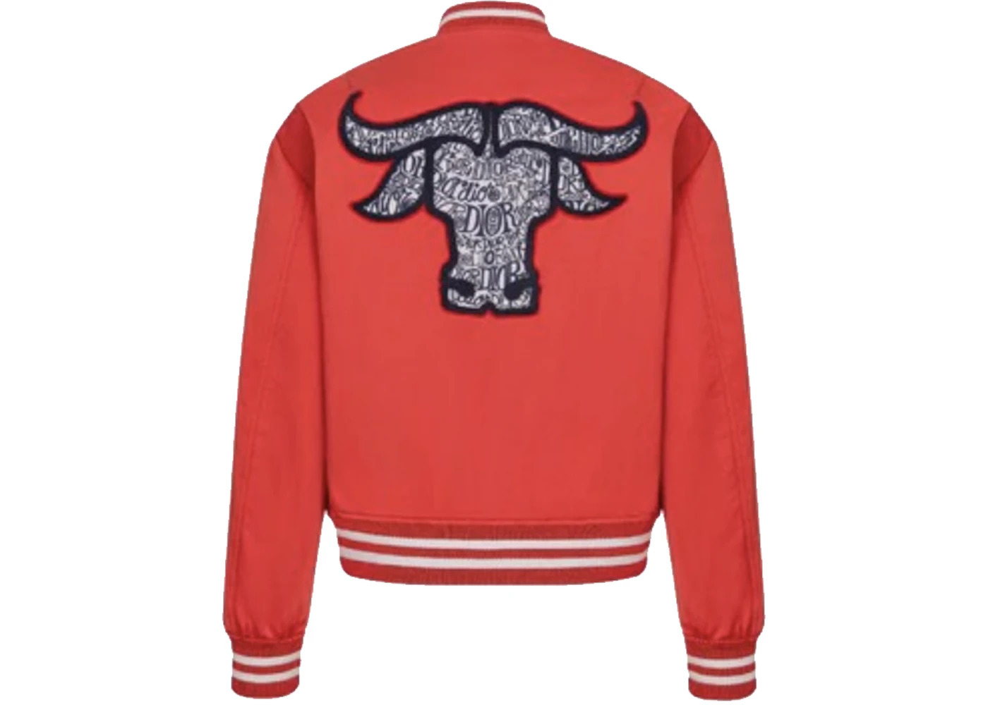 Dior And Shawn Bomber Jacket Red - 2
