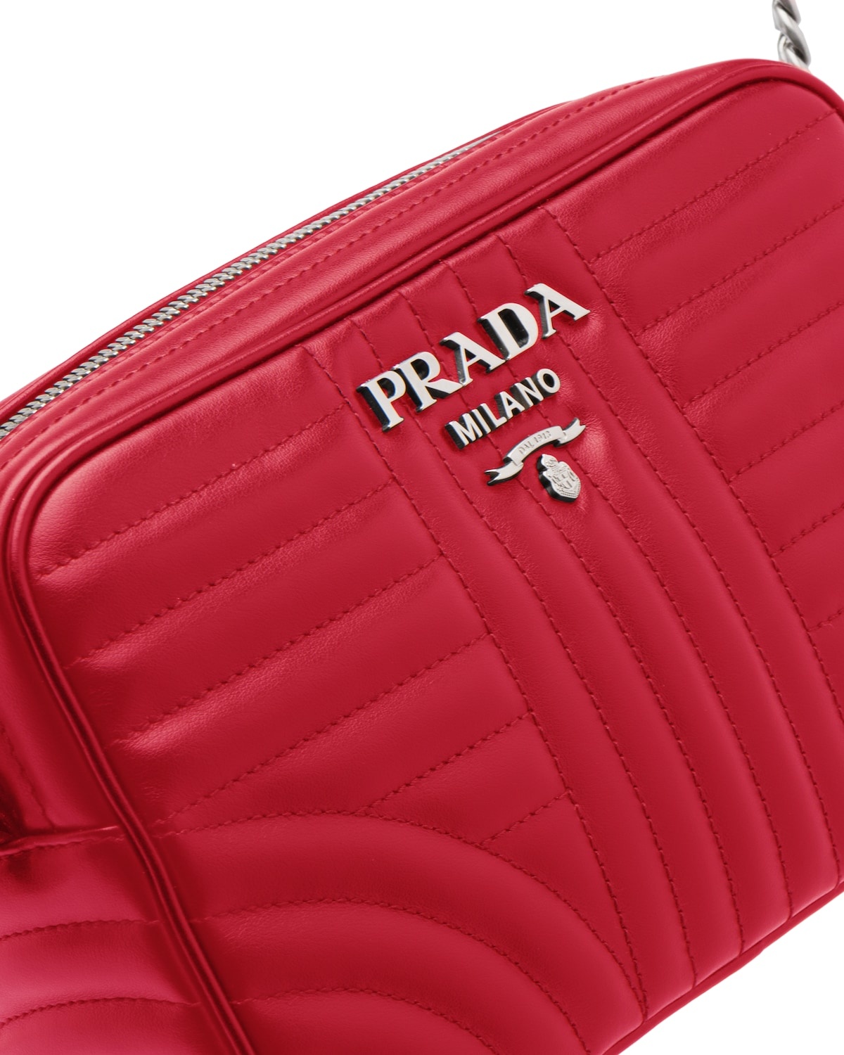 Leather Prada Diagramme Bag - 6