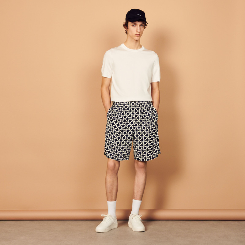 Sandro Printed Bermuda shorts outlook