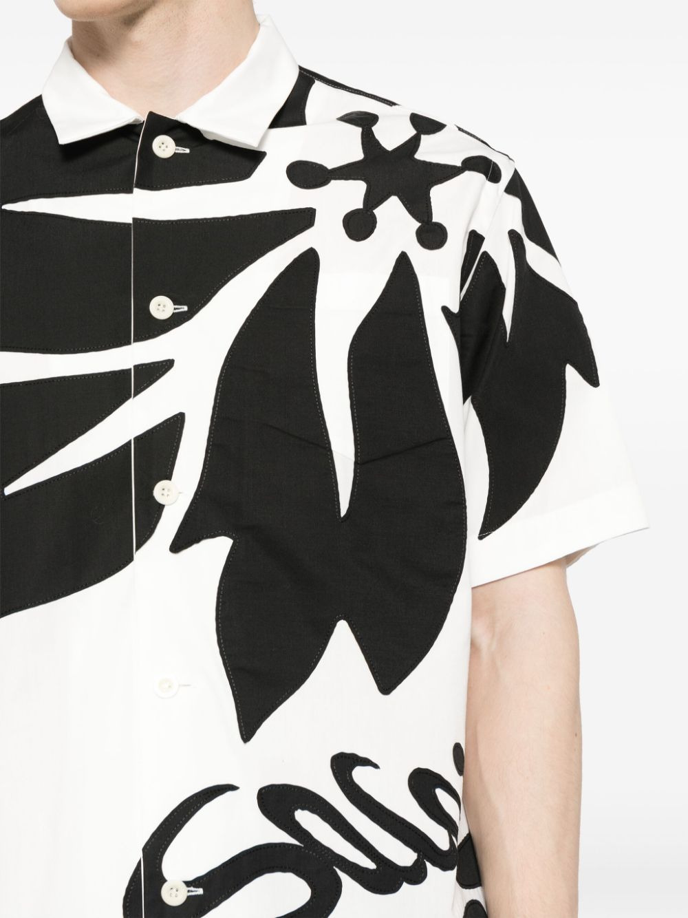 Sacai Men Shirt With Logo - 3
