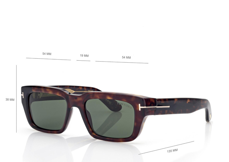 POLARIZED ICON RECTANGULAR SUNGLASSES 4