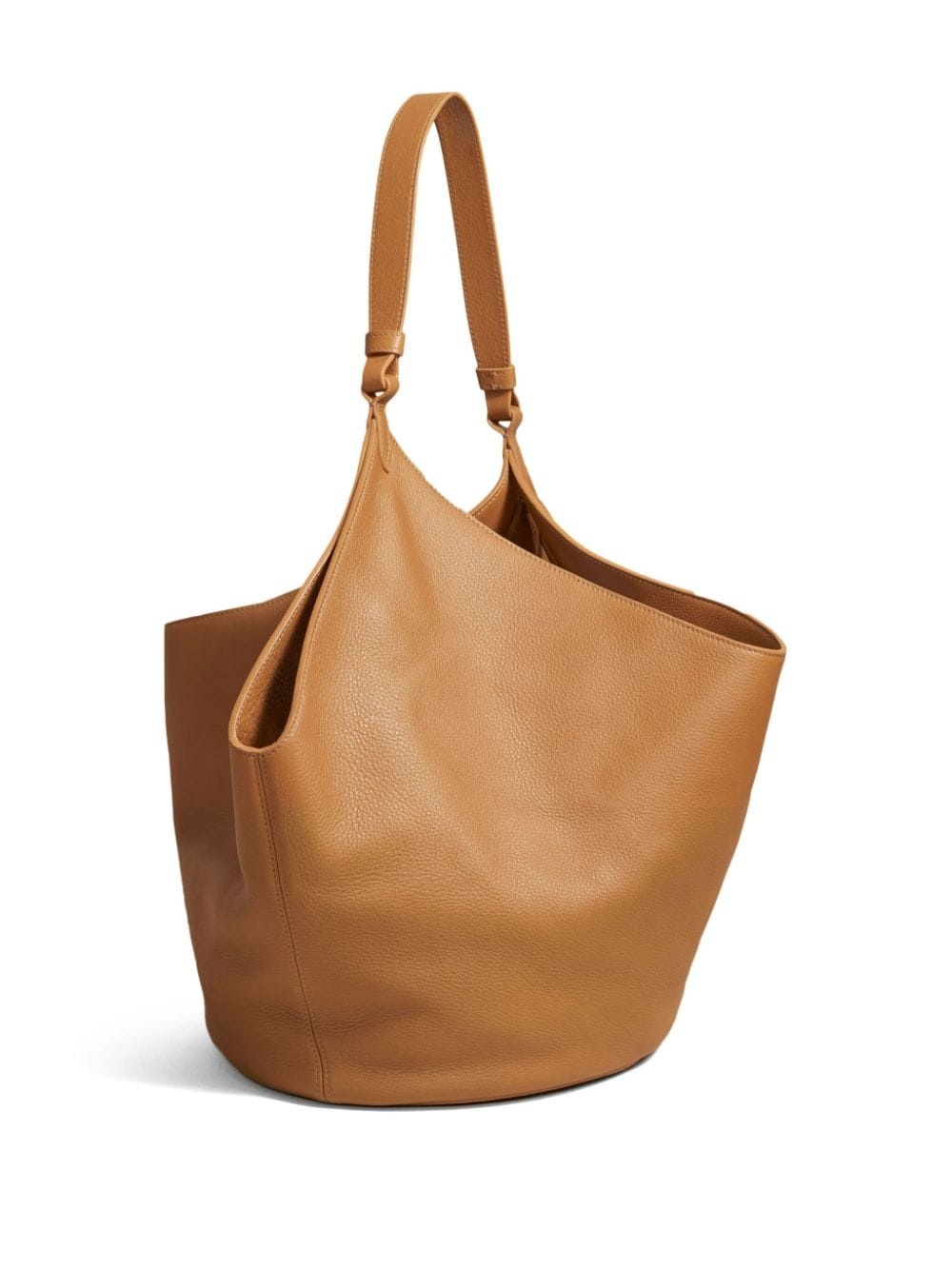 medium The Lotus leather tote bag - 3