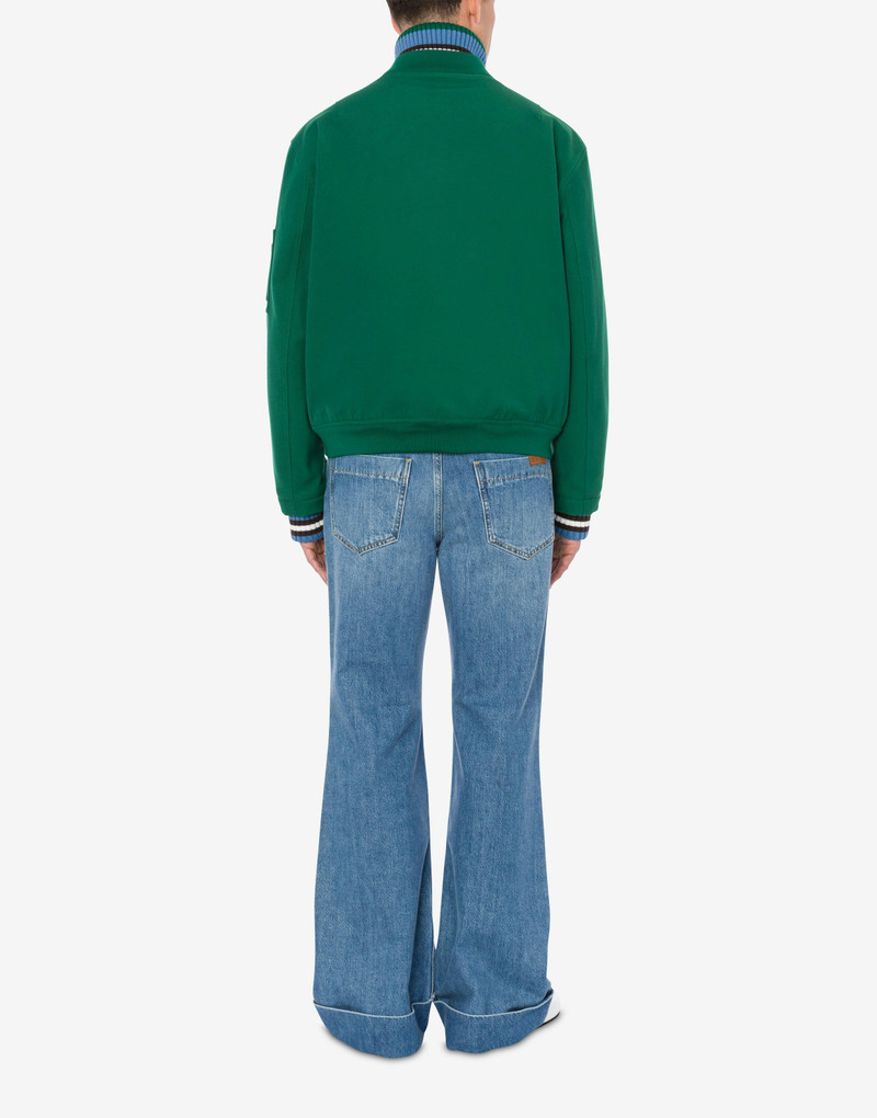 OVAL PATCH BOMBER JACKET 3