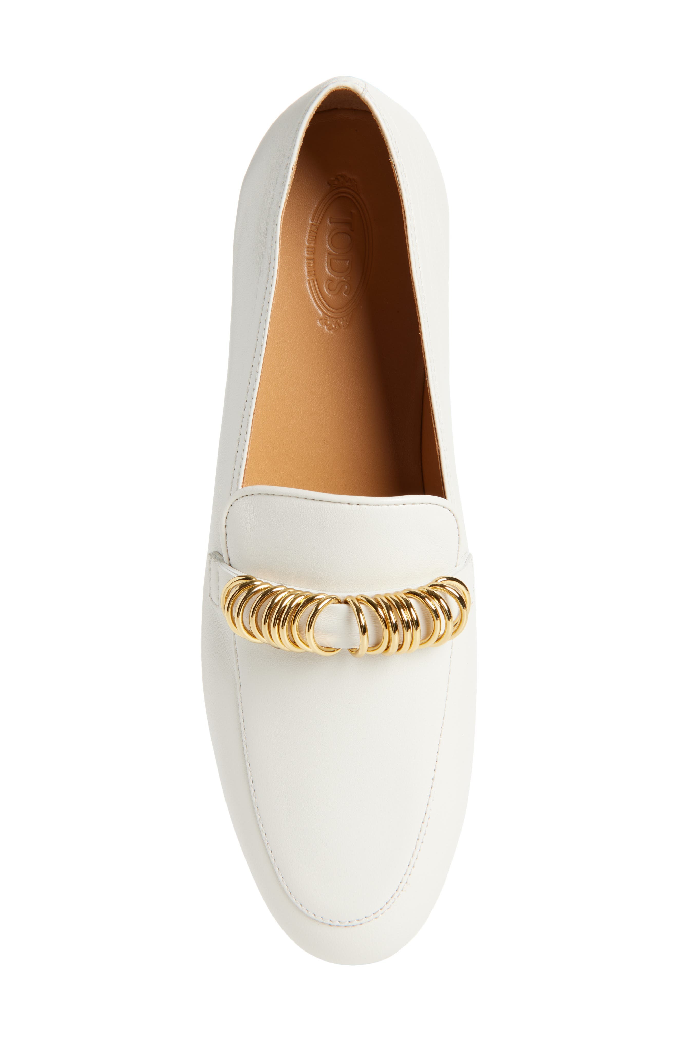 Tod's Ring Loafer in Bianco Calce at Nordstrom - 5