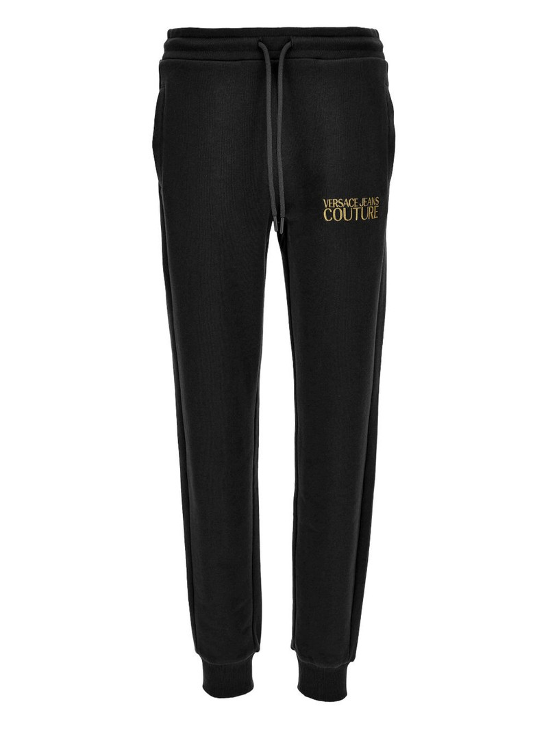 logo-print track pants 1