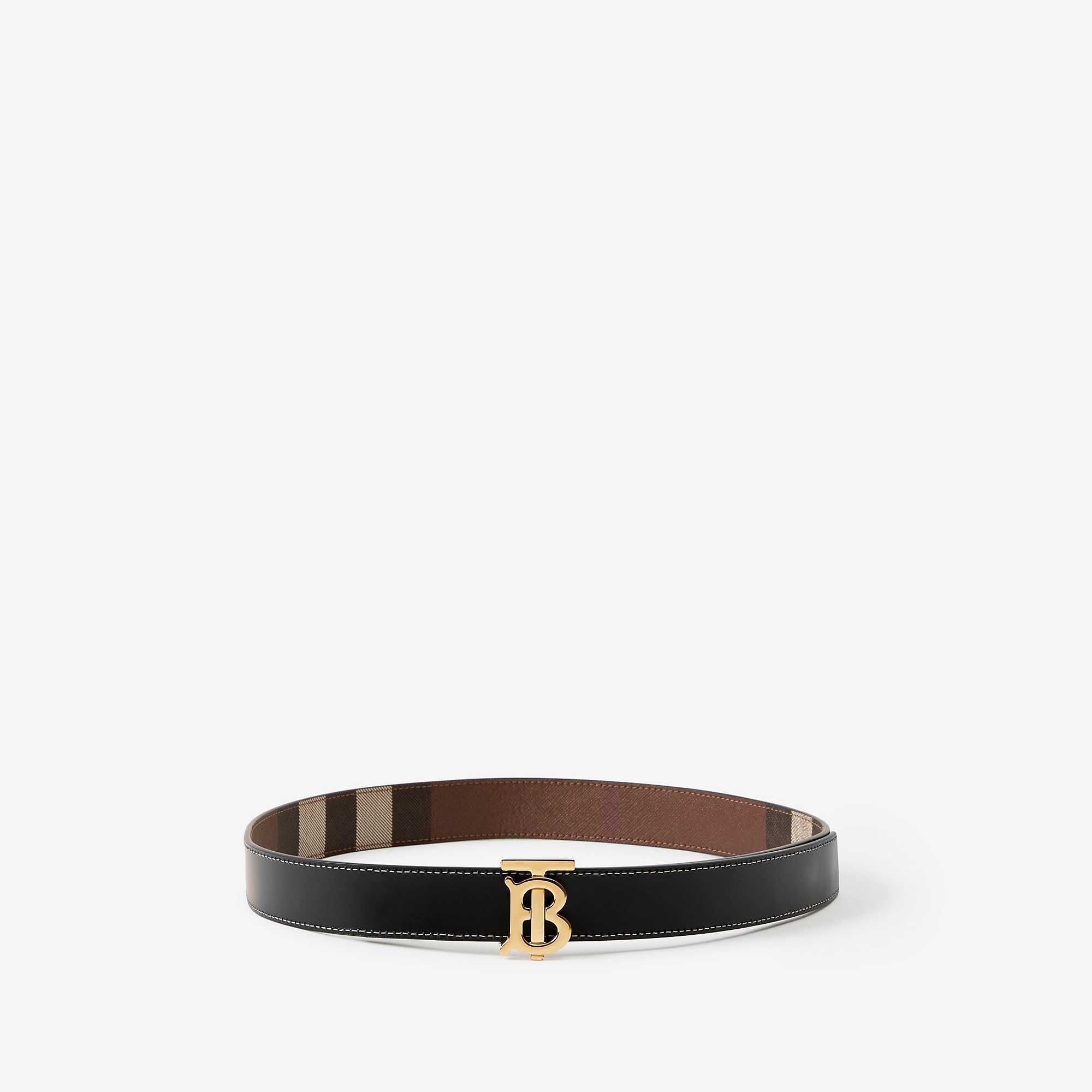 Reversible Monogram Motif Check Belt - 3