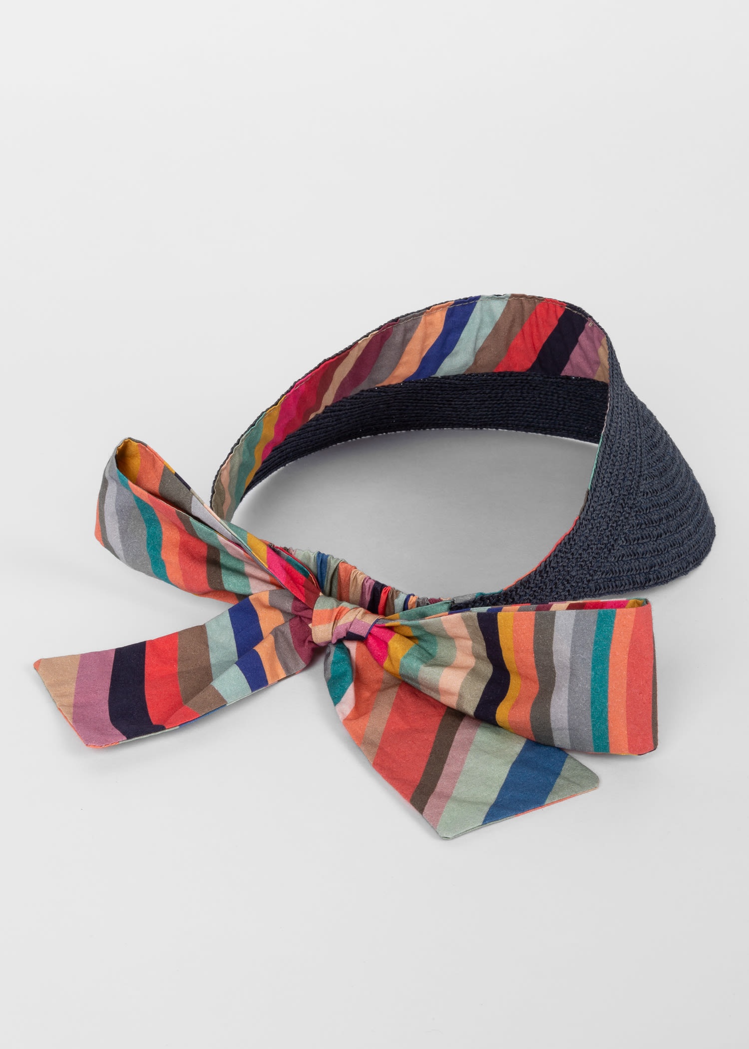 'Swirl' Woven Visor - 4