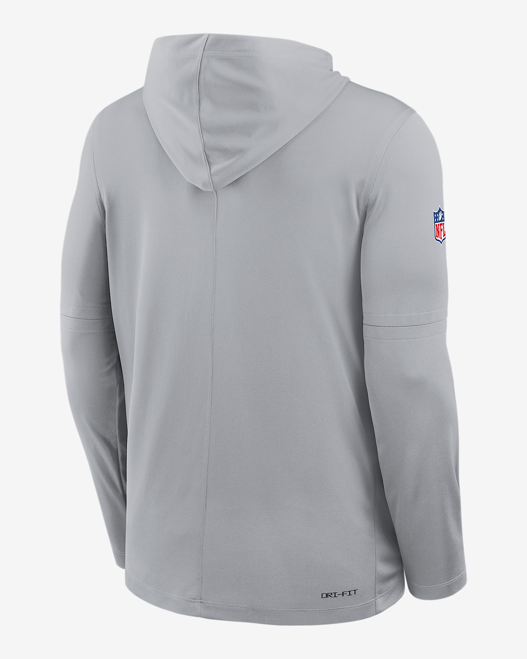 Detroit Lions Pure Fury Sideline Men's Nike Dri-FIT NFL Long-Sleeve Hooded Top - 2