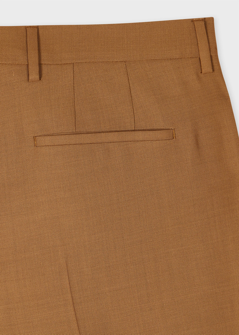 Paul Smith Brown Fresco Wool Trousers outlook