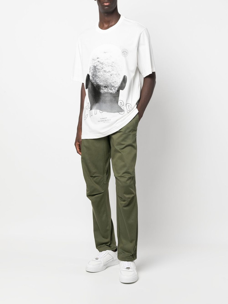 ih nom uh nit graphic-print crew-neck T-shirt outlook