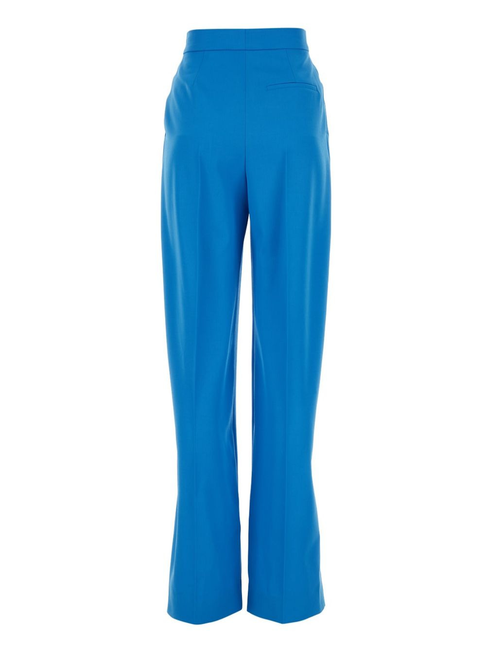 pleated high-waisted trousers - 2