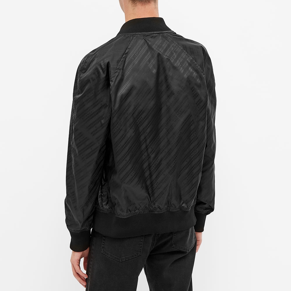 Givenchy Chain Jacquard Reversible Nylon Bomber Jacket - 8