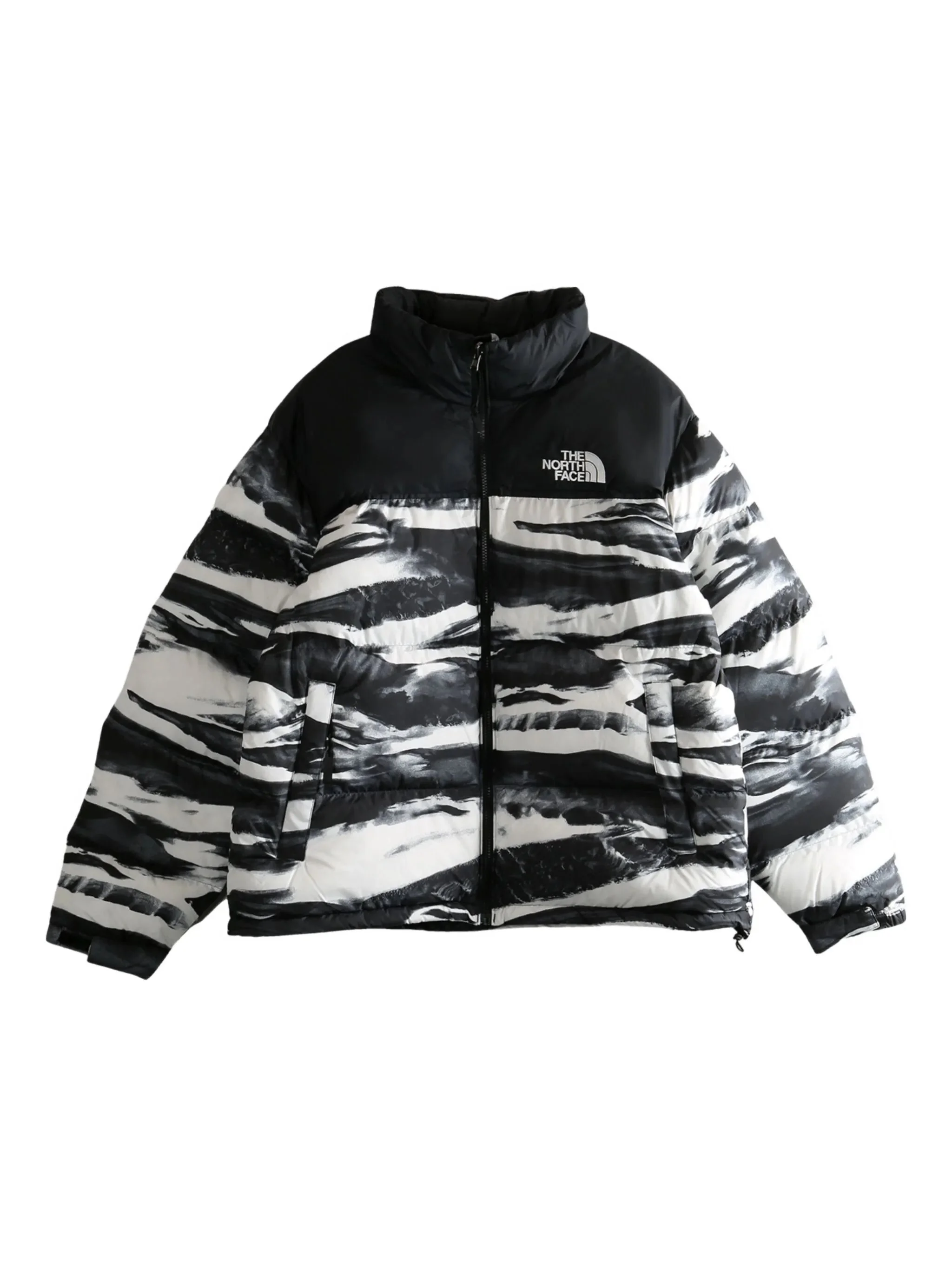 The North Face Wave-print Puffer Jacket - 1