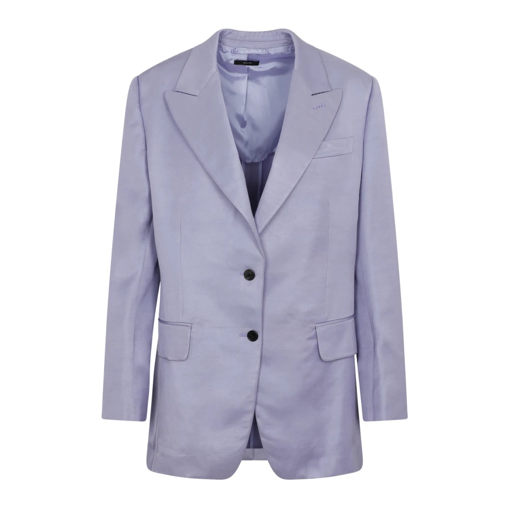 トムフォード Tom Ford Soft Fluid Twill Boyfriend Jacket TOM FORD TOM FORD SOFT FLUID TWILL BOYFRIEND JACKET | miinto