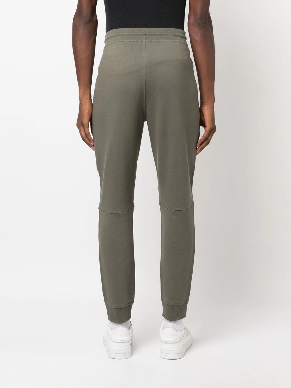 cotton logo-embroidered track-pants - 4