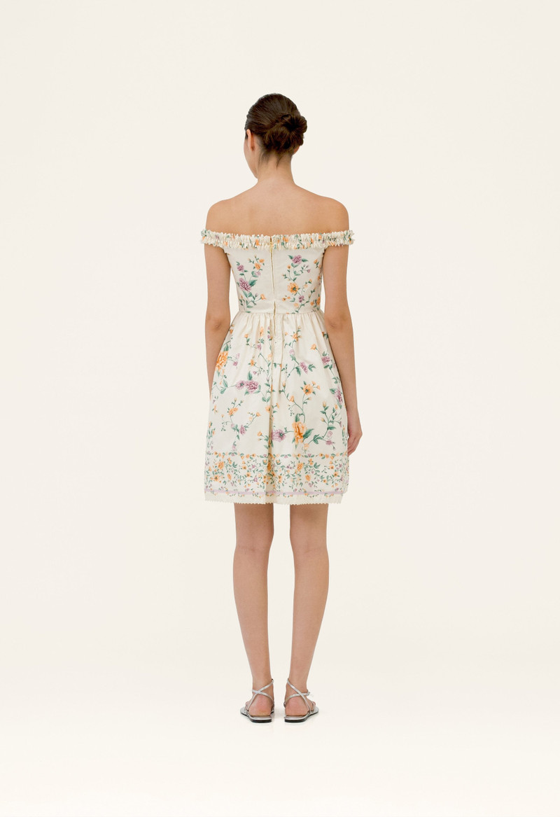 Achiote Chinesis Knee Dress 6