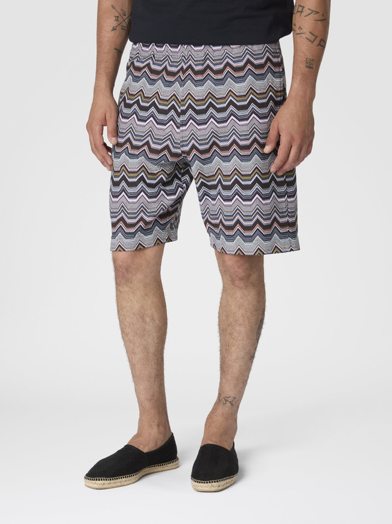 Pure cotton zig zag shorts 4