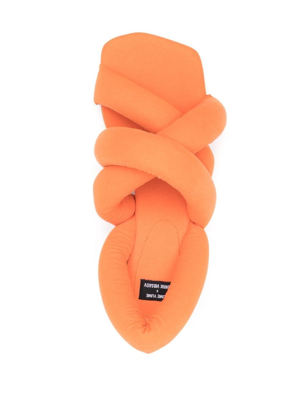 Sausage 60mm crossover-strap sandals - 4
