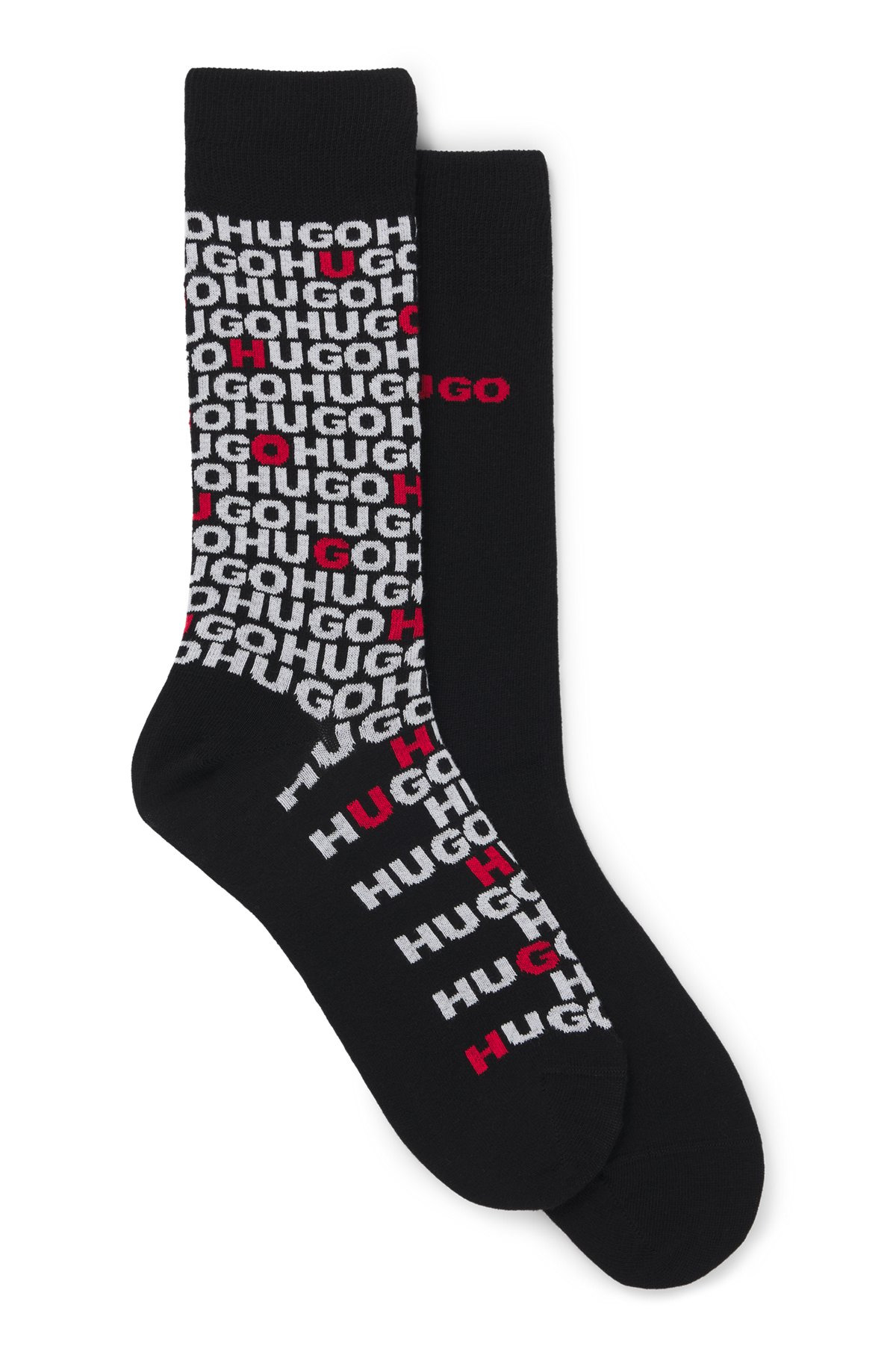 TWO-PACK OF REGULAR-LENGTH SOCKS WITH LOGO DETAILS - 1