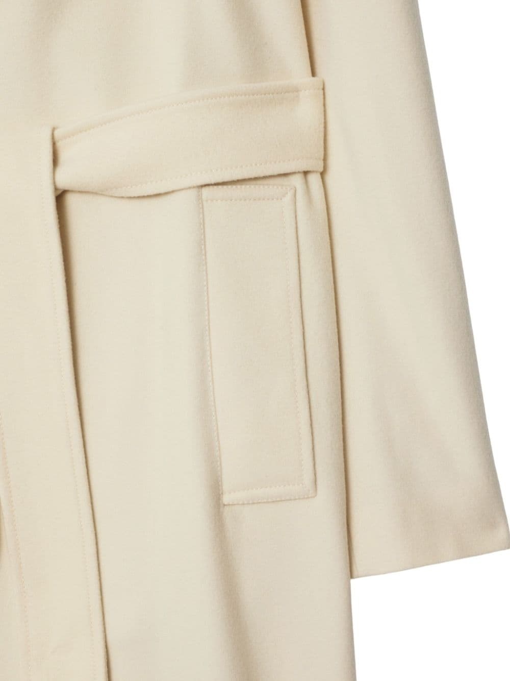 cashmere wrap coat - 5