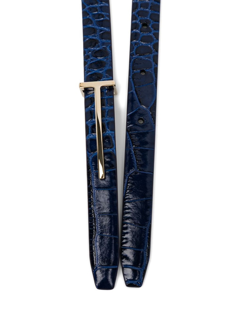 crocodile-effect buckle belt 3
