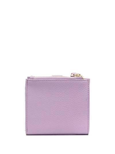 VERSACE JEANS COUTURE buckled faux-leather wallet outlook