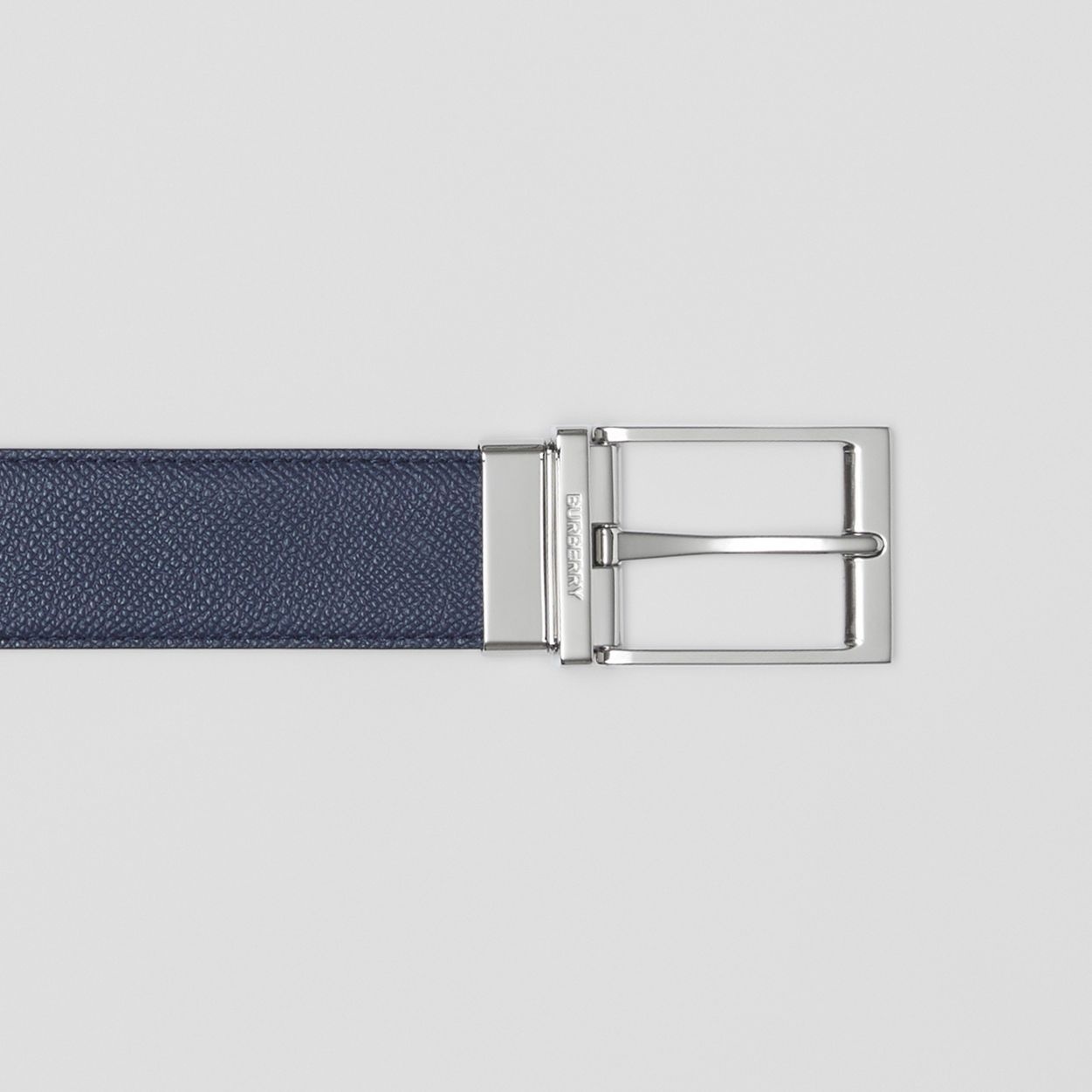 Reversible Grainy Leather Belt - 2