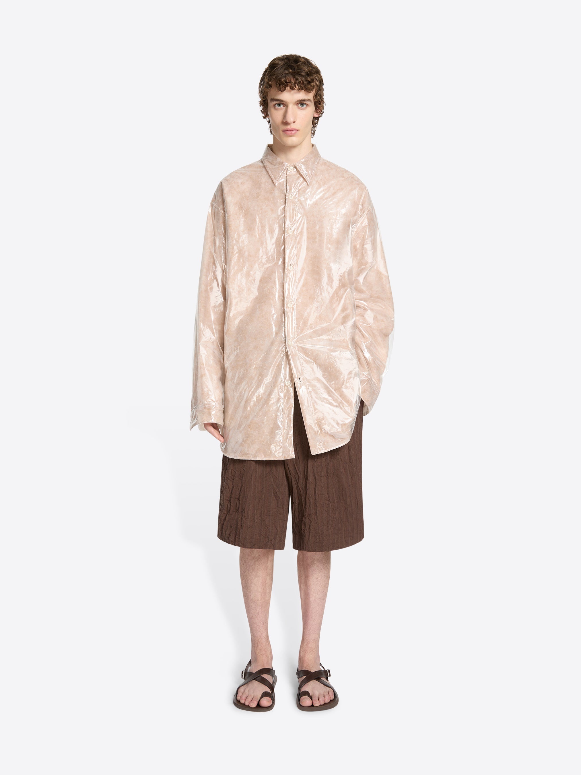PLEATED BERMUDA SHORTS - 2