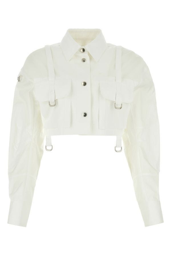 White poplin shirt - 1