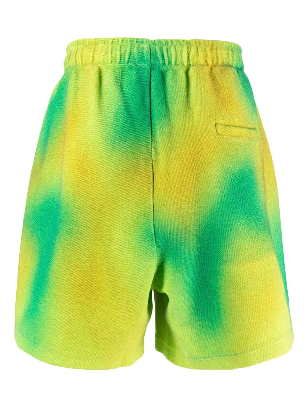 tie-dye cotton shorts - 2