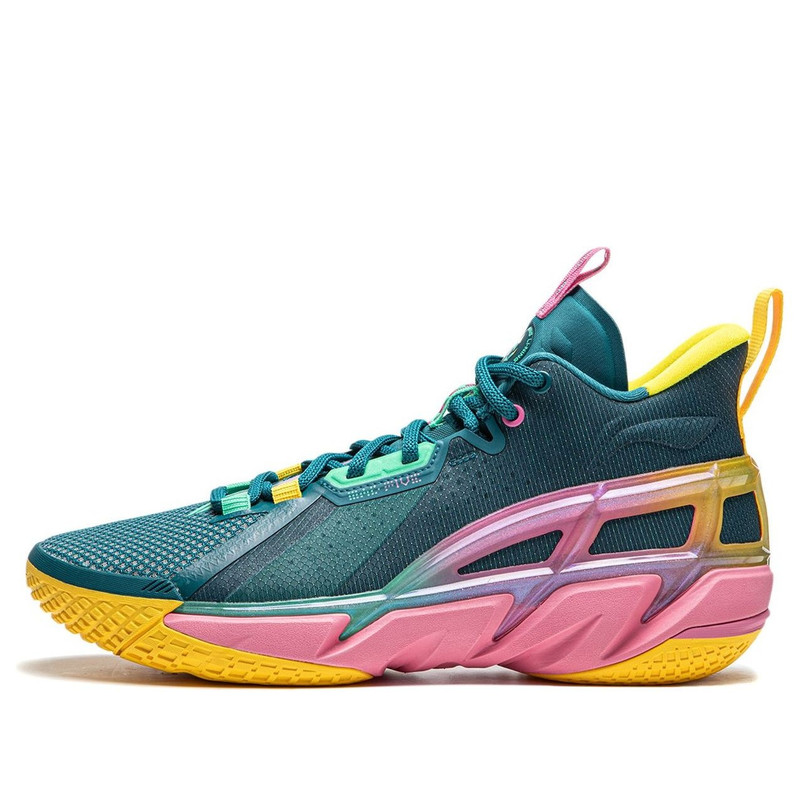 Li-Ning BadFive 4 'Green Pink Yellow' ABFU015-10 - 1