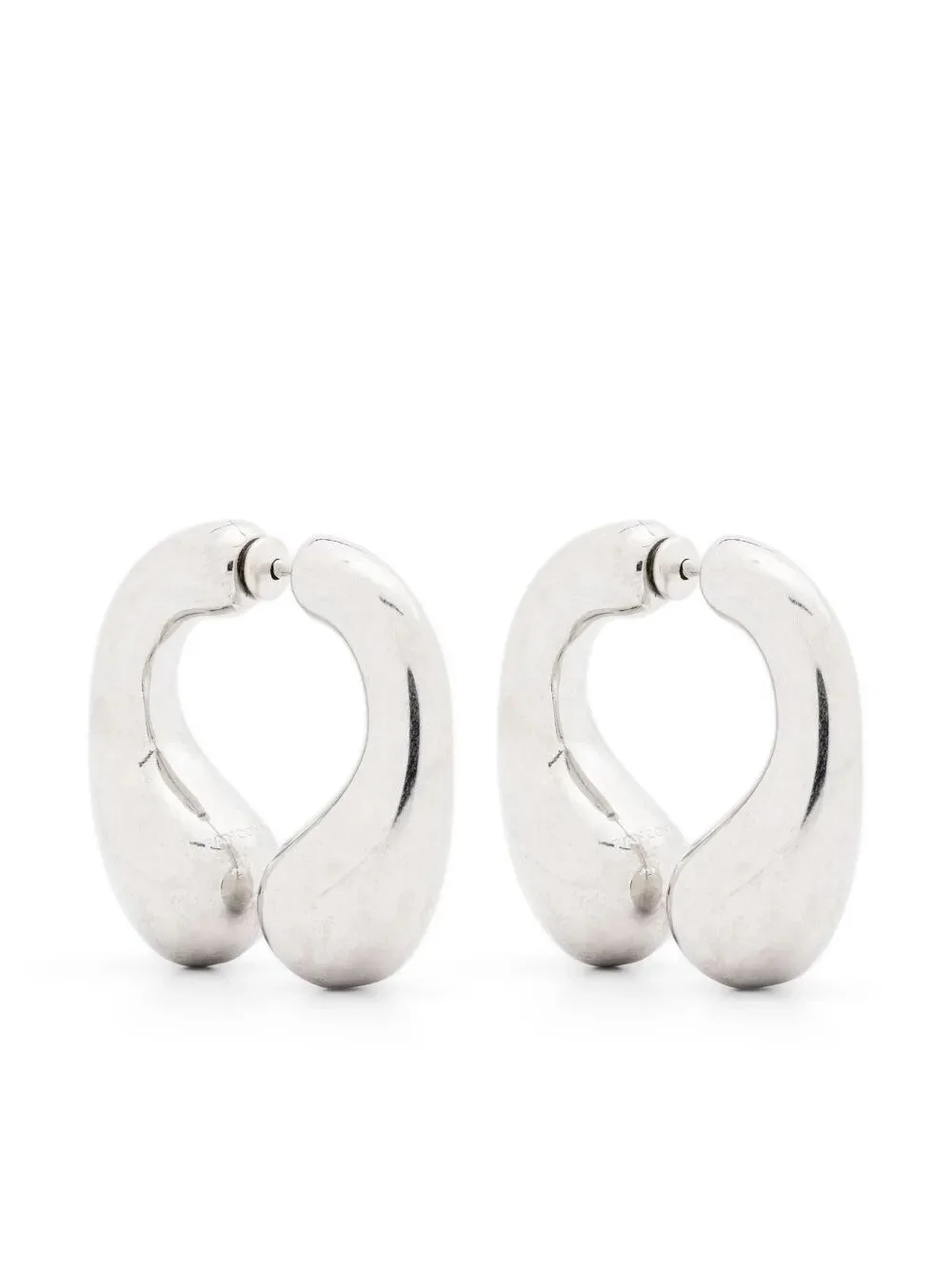 Earrings Metallic "P Helix" - 1