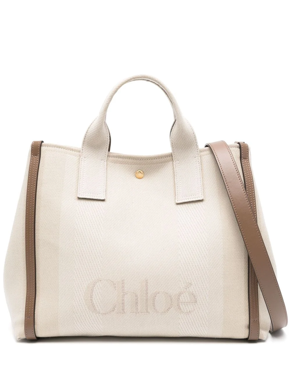 Chloé Women Carry Canvas Tote Bag - 1