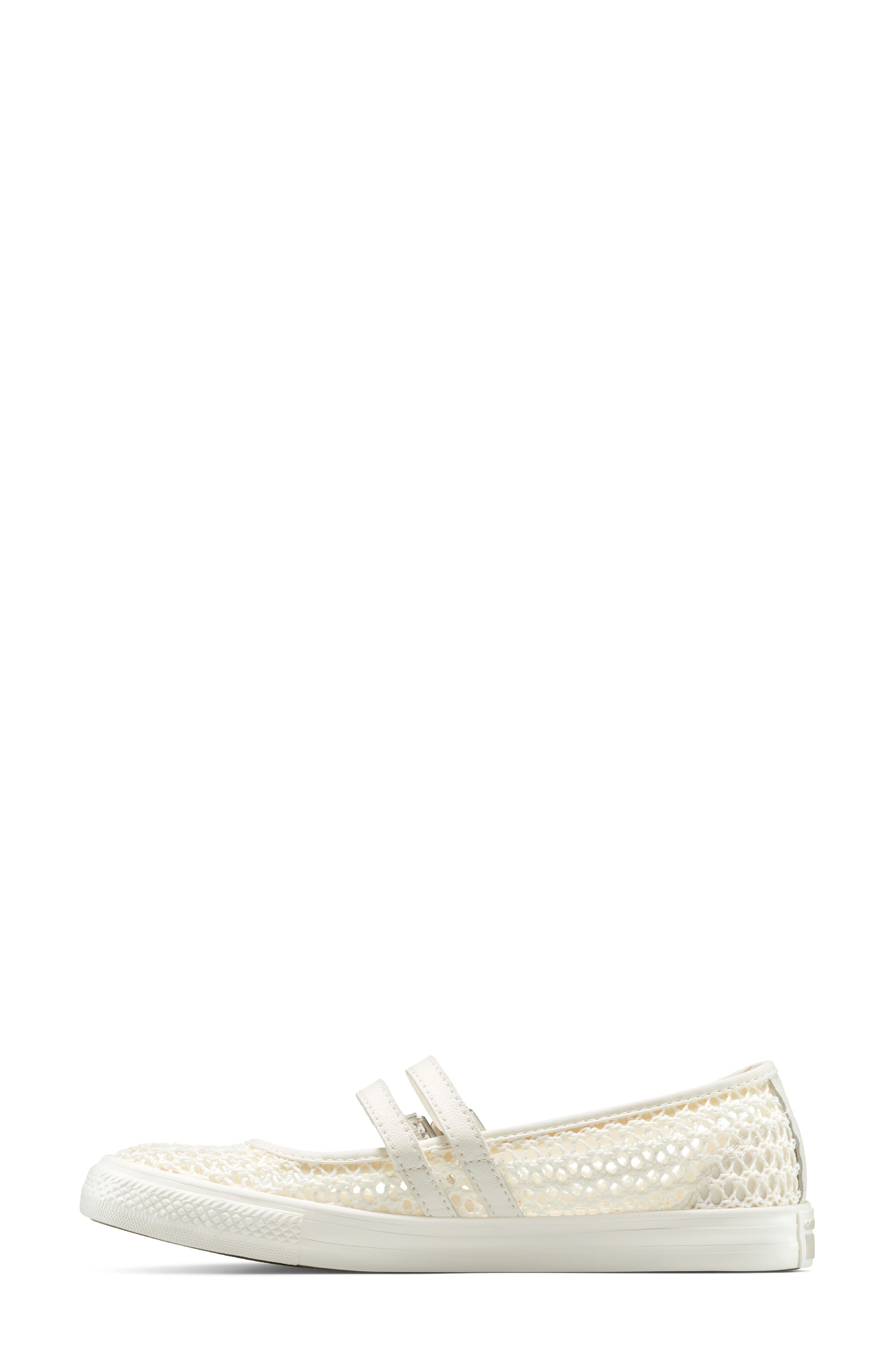 Converse Chuck Taylor All Star Dainty Mary Jane Sneaker in Egret/Papyrus at Nordstrom - 4