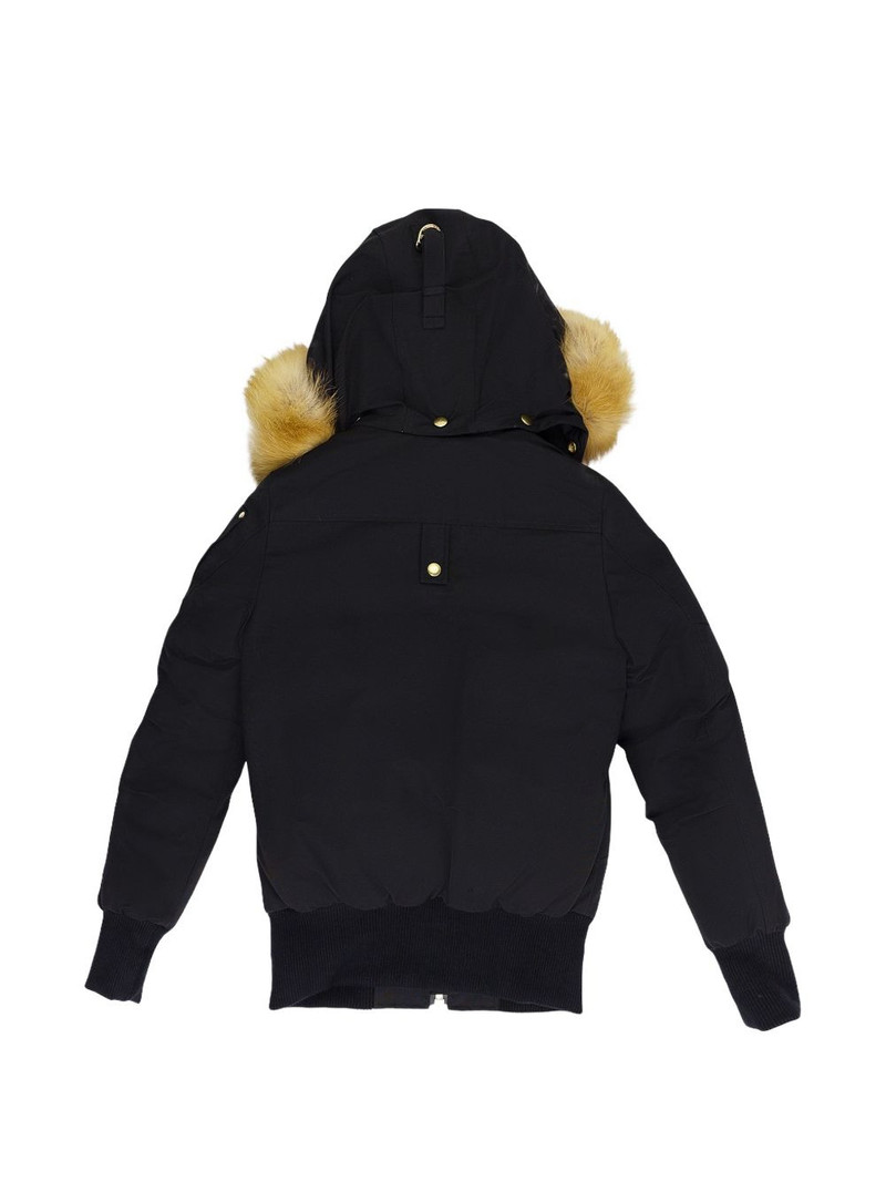 MOOSE KNUCKLES Saint Flavie faux-fur-trim bomber jacket outlook