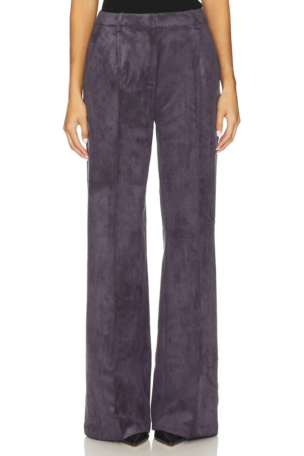 x REVOLVE Suede Slater Pant - 1