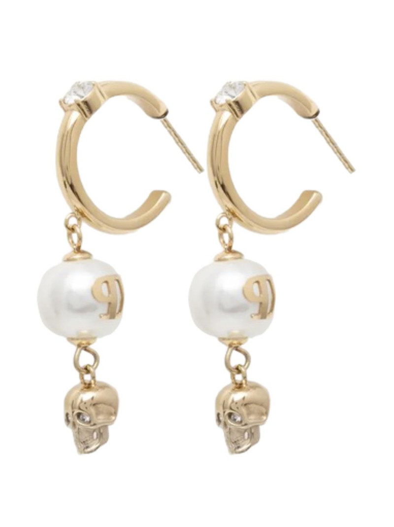 skull-charm hoop earrings 1