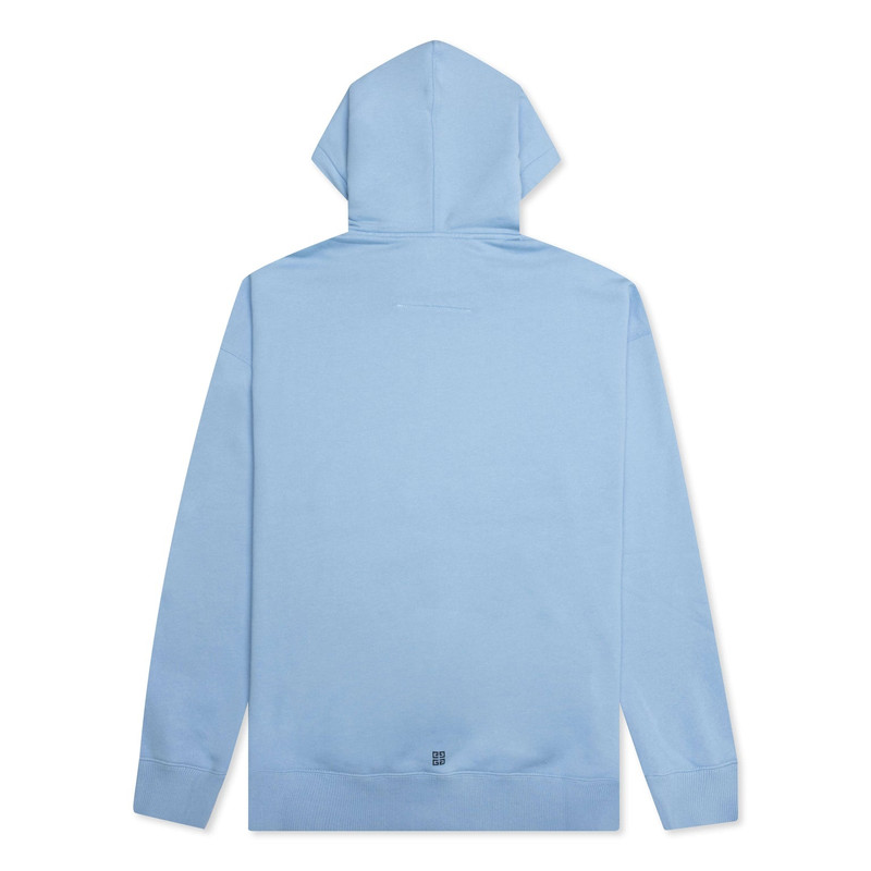 Givenchy SLIM FIT HOODIE - LIGHT BLUE outlook