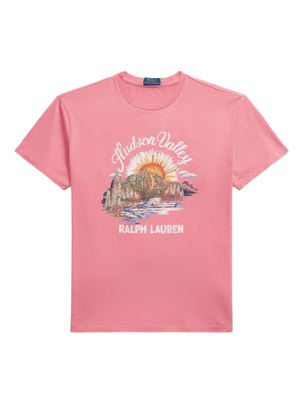 short-sleeved print T-shirt - 1