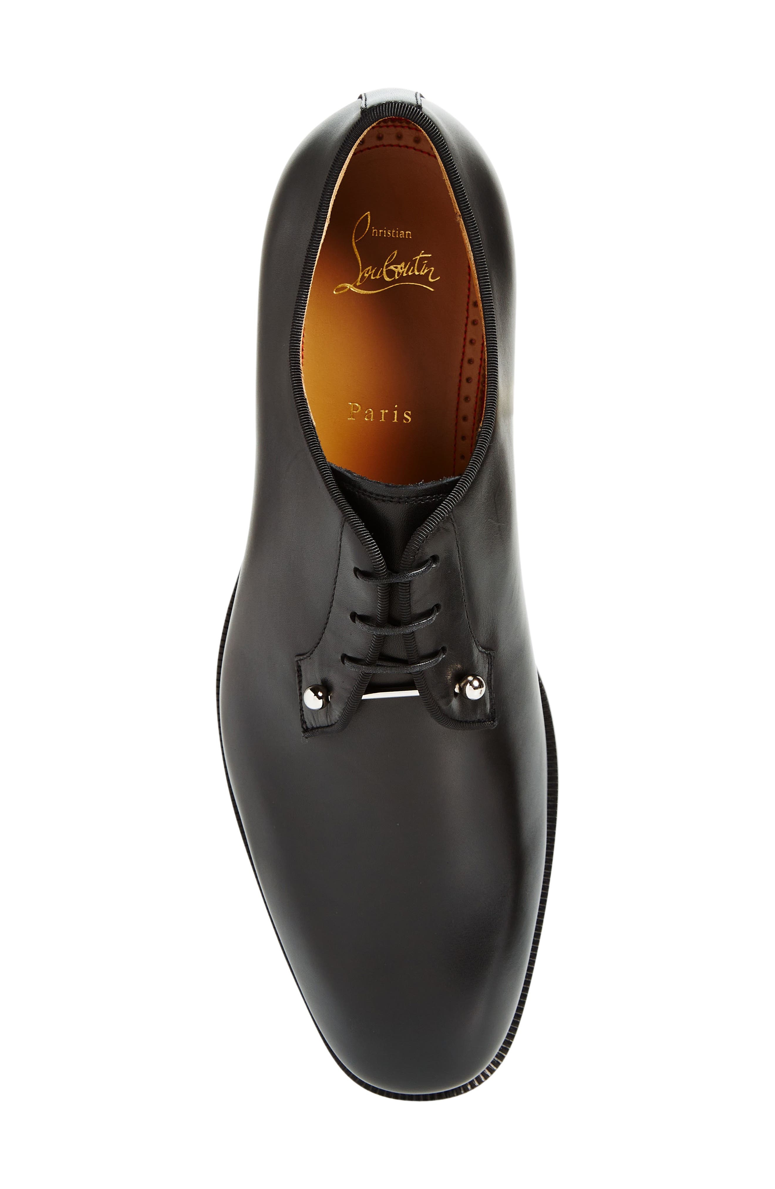 Christian Louboutin Chambeliss Derby in Bk01 Black at Nordstrom - 5